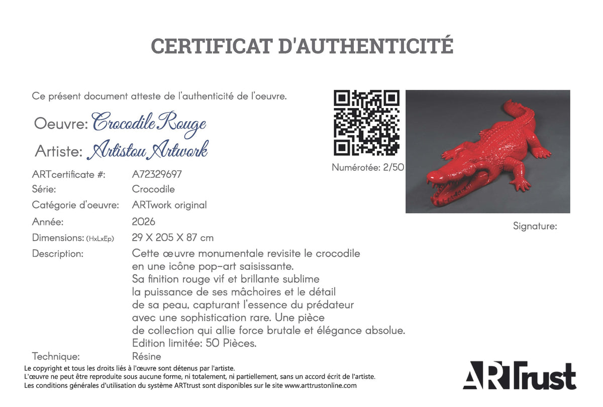Crocodile rouge