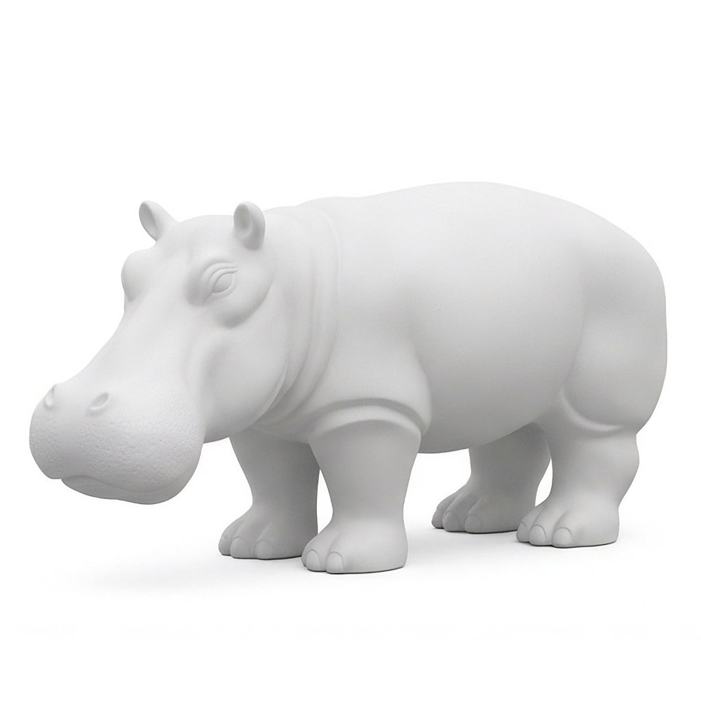 Hippopotame PT blanc