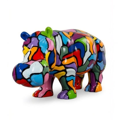 Hippopotame PT Coloré