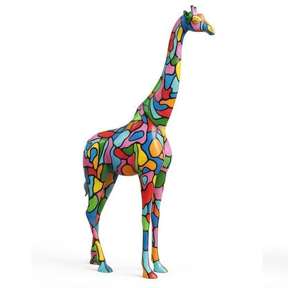 Girafe Colorée