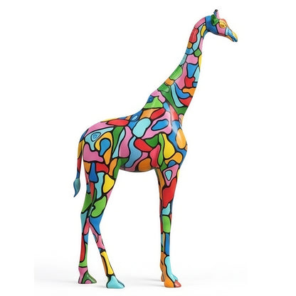 Girafe Colorée