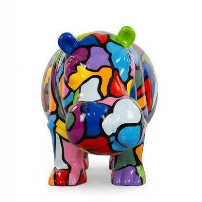 Hippopotame PT Coloré