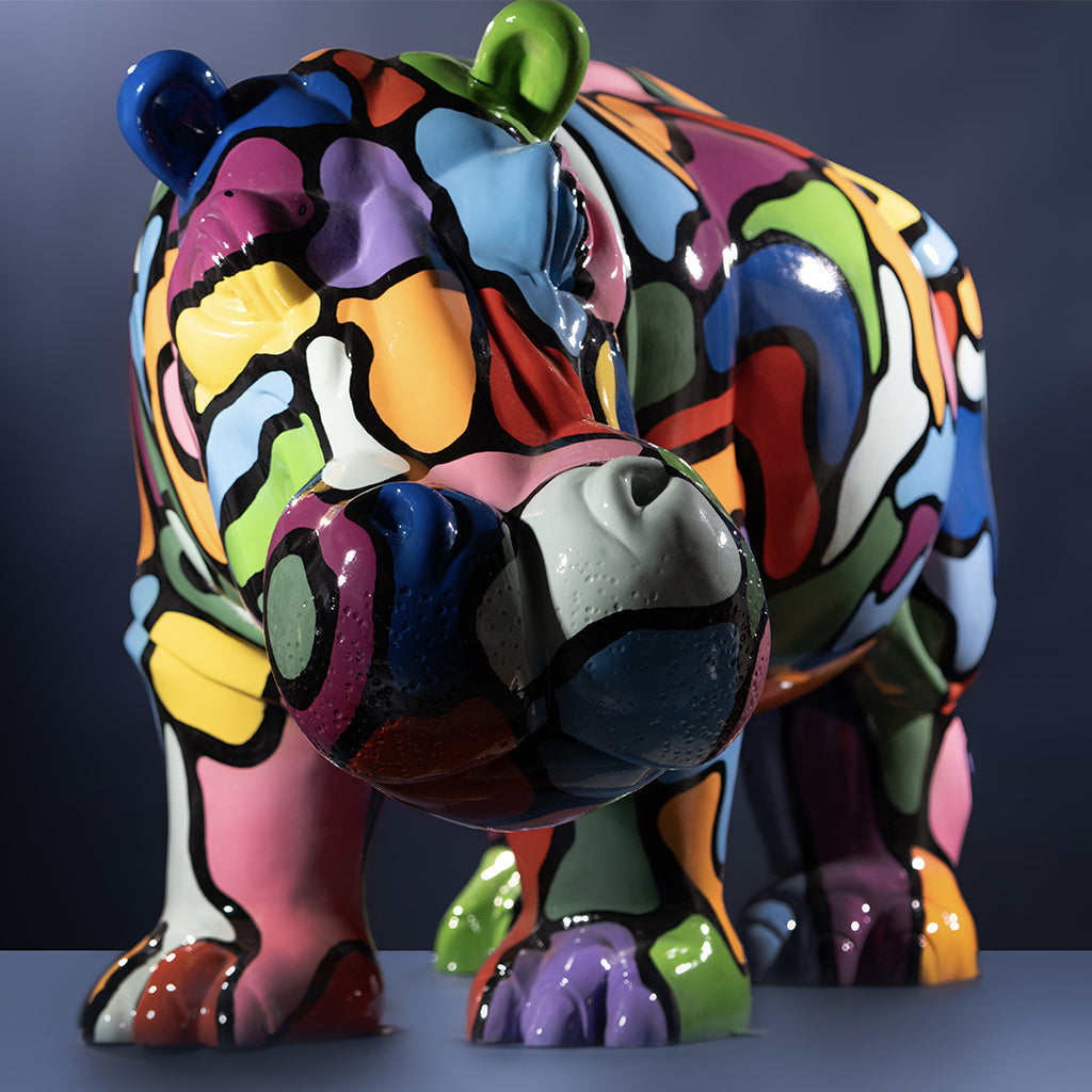 Hippopotame Coloré PT