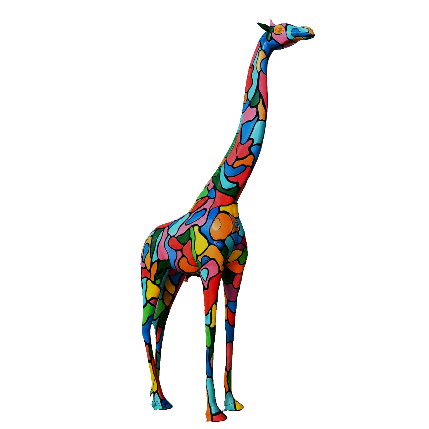Girafe Colorée