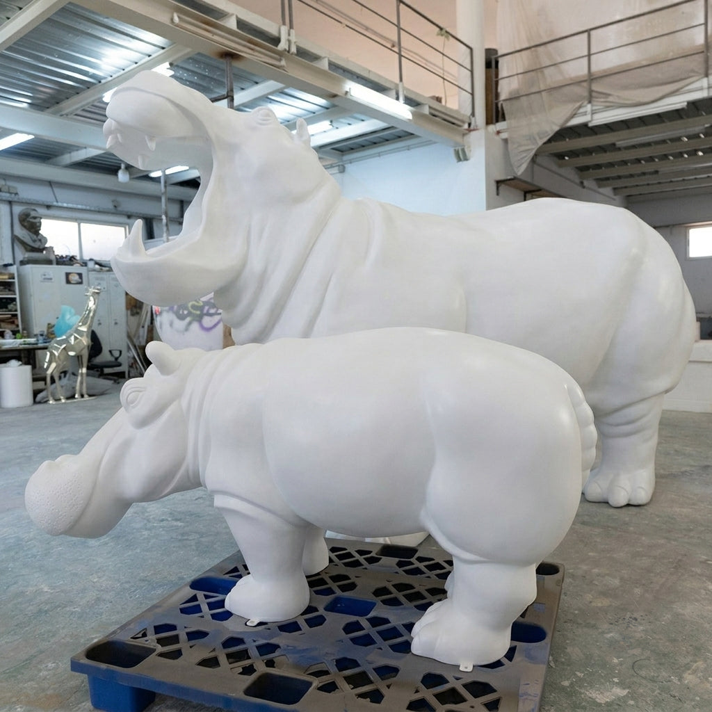 Hippopotame PT blanc