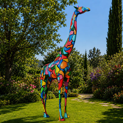 Girafe Colorée
