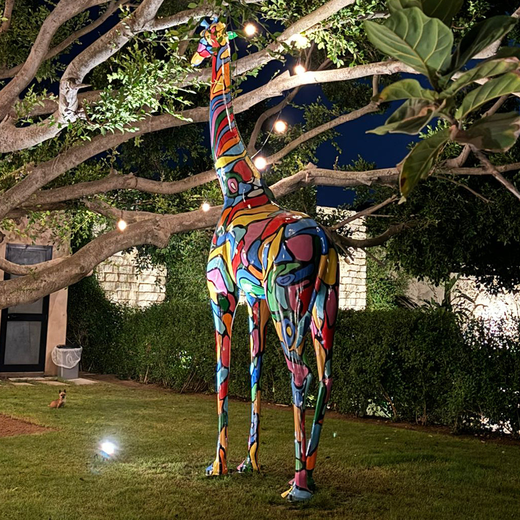 Girafe Colorée