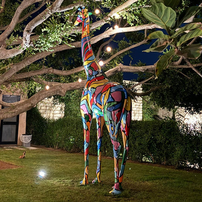 Girafe Colorée