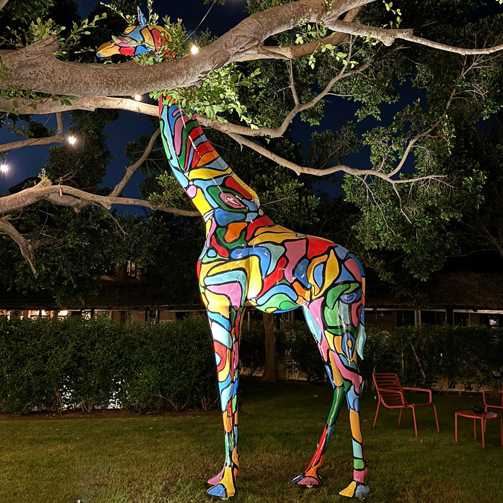 Girafe Colorée