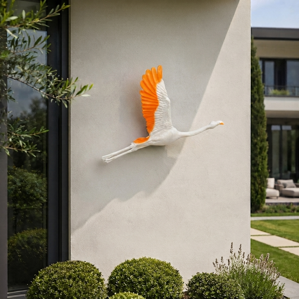 Flamant Murale
