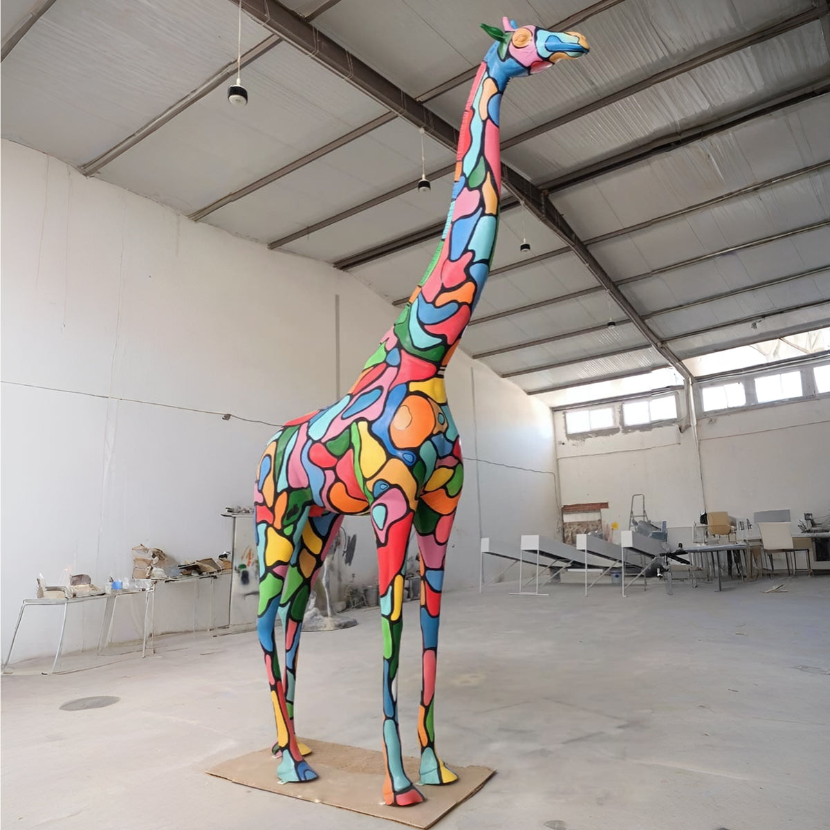 Girafe Colorée