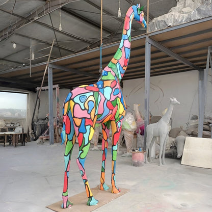 Girafe Colorée