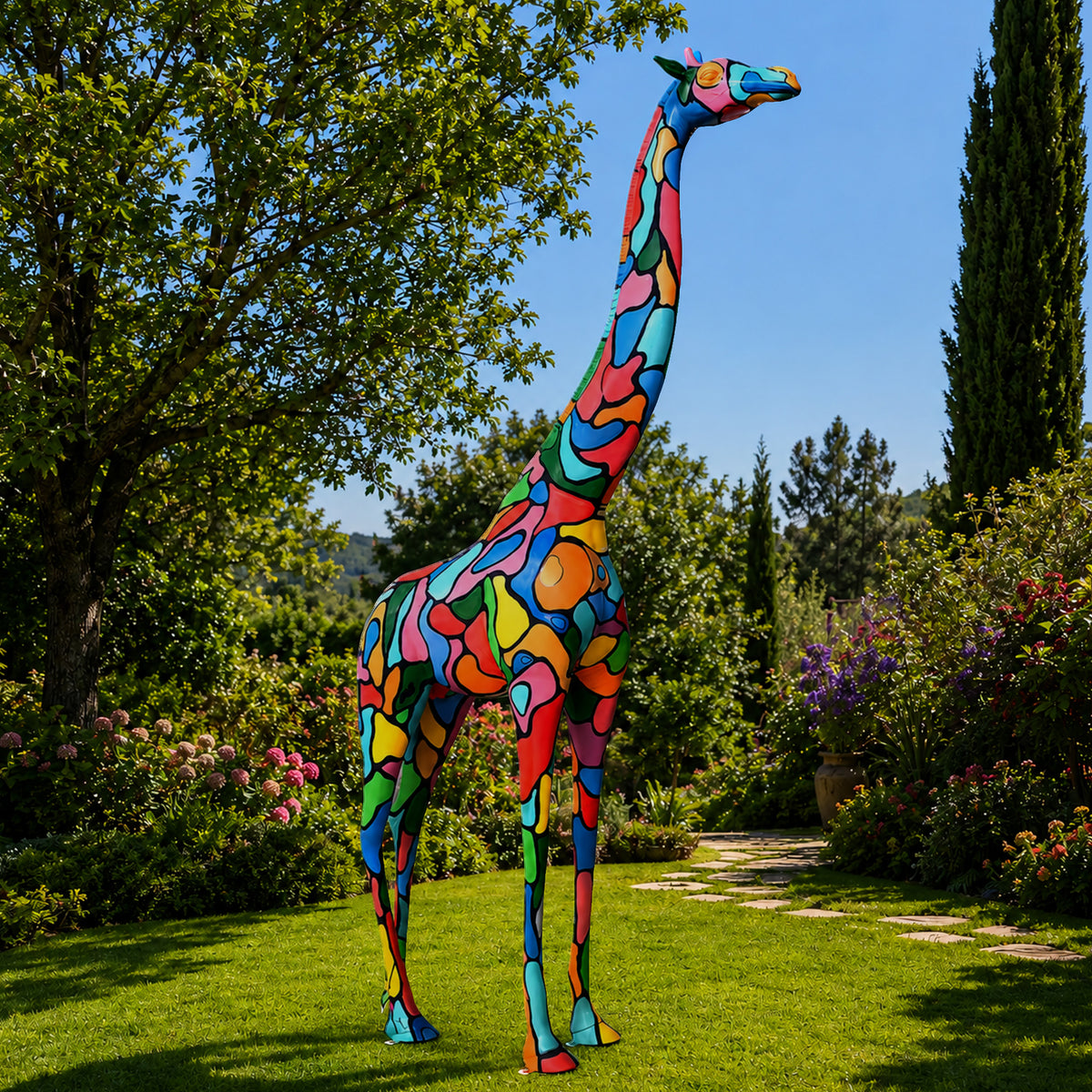 Girafe Colorée