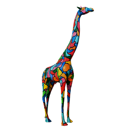 Girafe Colorée