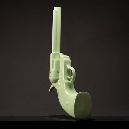 Colt vert sculpture en résine