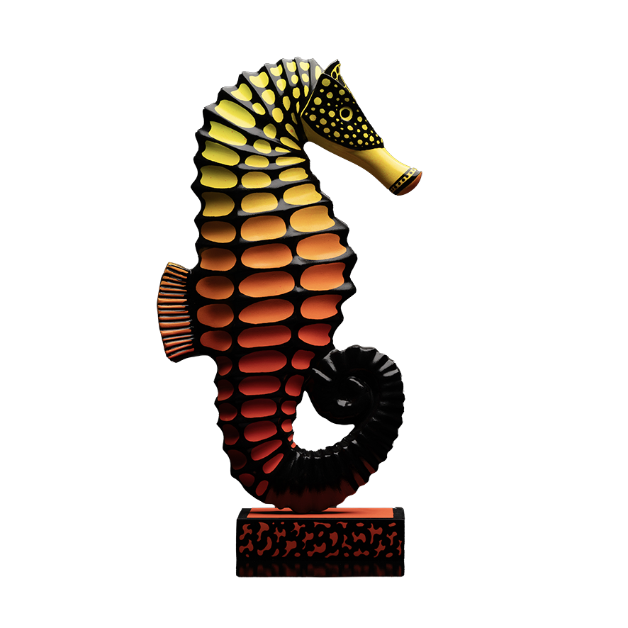 Couleurs Harmonieuses sculpture en résine