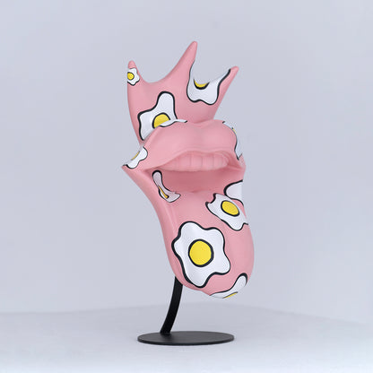WONDERPLAYER sculpture en résine Eggs