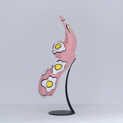 WONDERPLAYER sculpture en résine Eggs