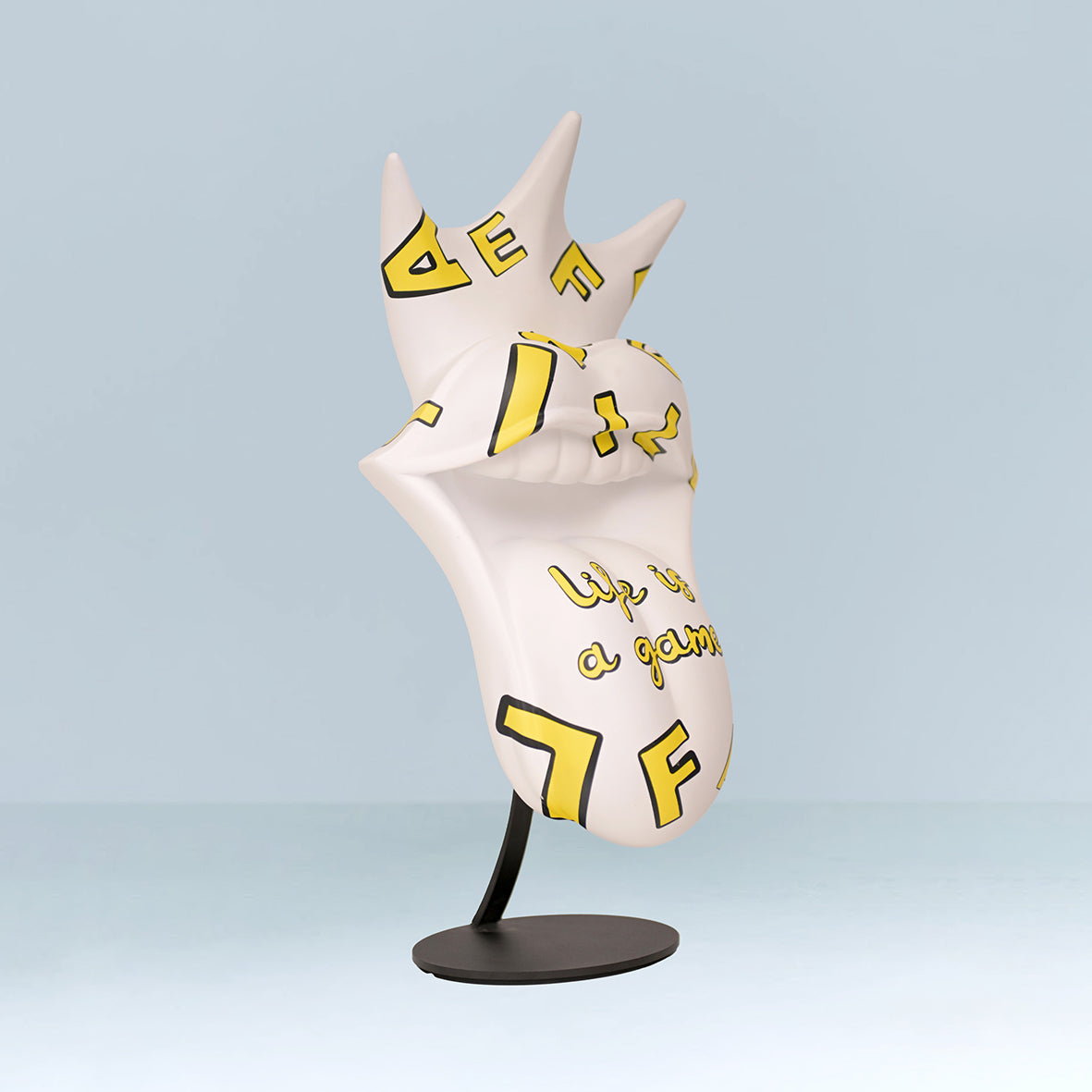 WONDERPLAYER sculpture en résine
Life is a game