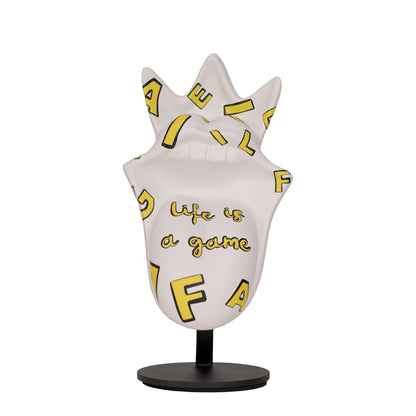 WONDERPLAYER sculpture en résine
Life is a game