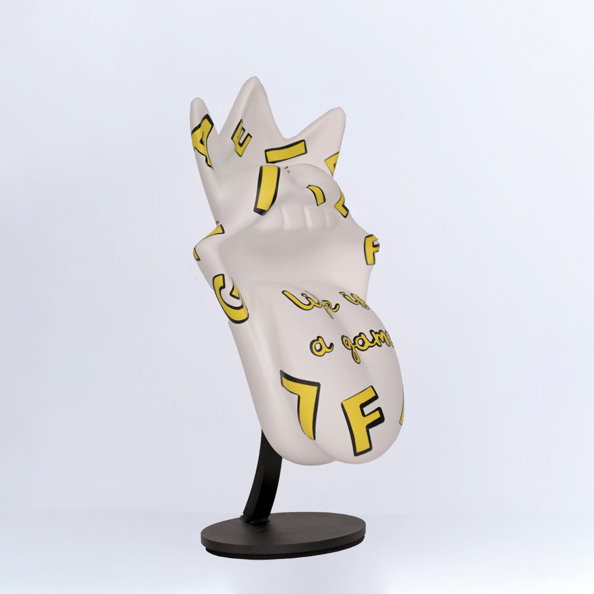 WONDERPLAYER sculpture en résine
Life is a game