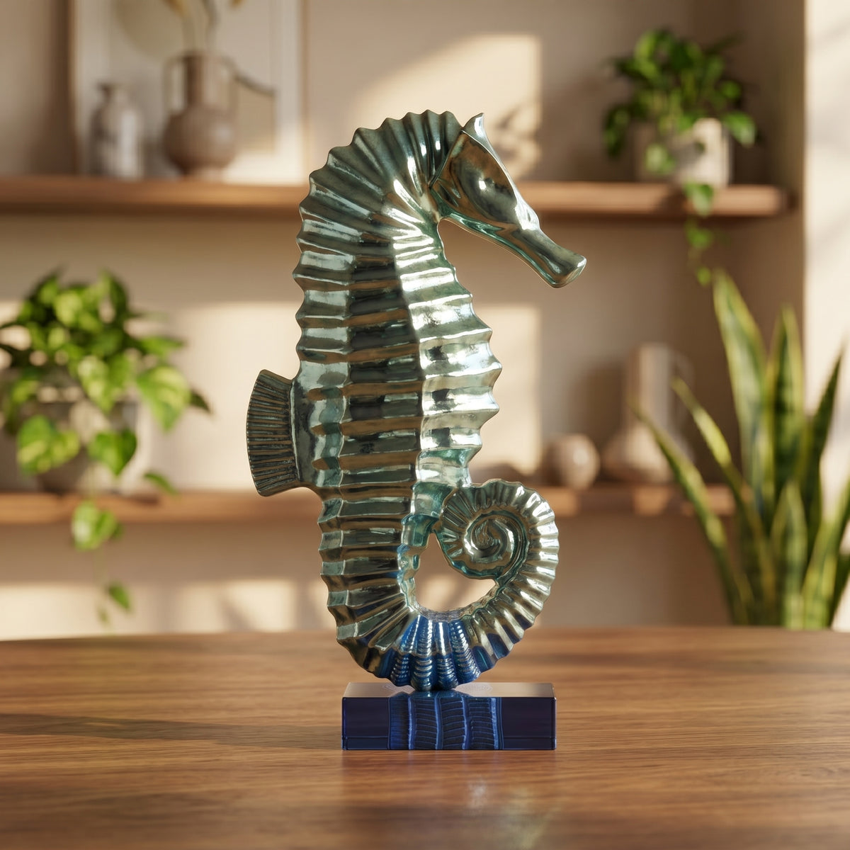 Hippocompe chrome vert
