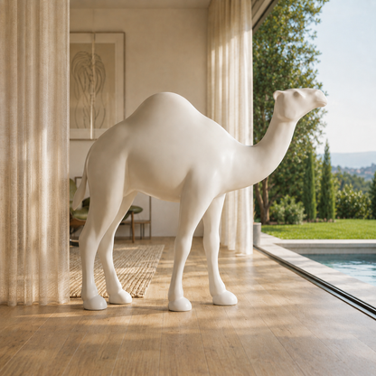 Dromadaire blanc
