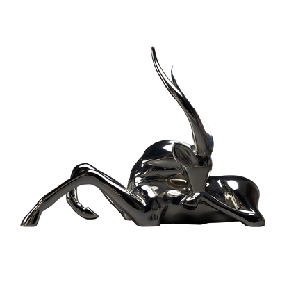 gazelle sculpture en résine
