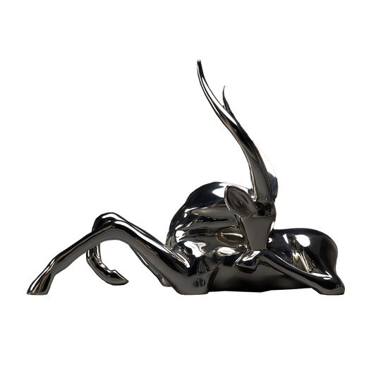 gazelle sculpture en résine