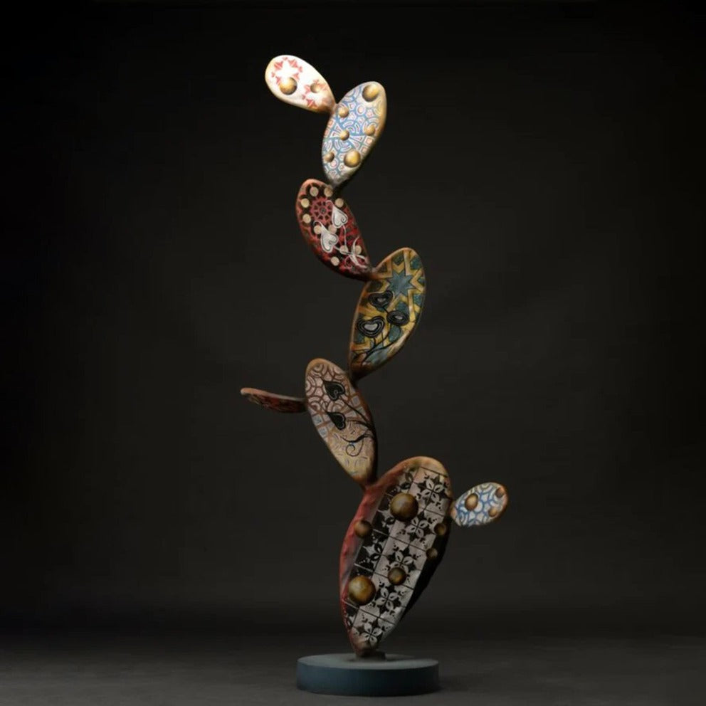 je suis sans épines céramique sculpture en résine