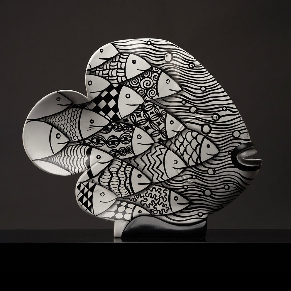la force d'un groupe sculpture en résine