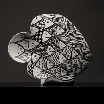 la force d'un groupe sculpture en résine