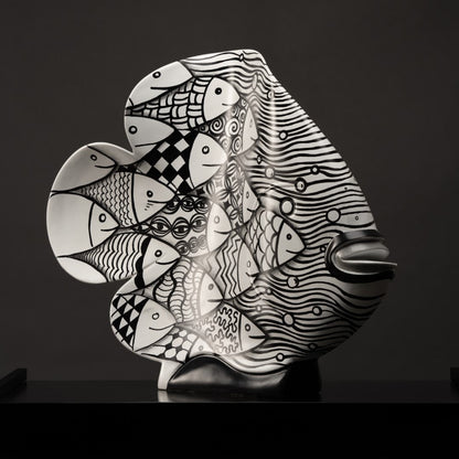 la force d'un groupe sculpture en résine