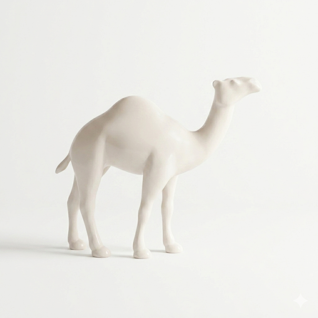 Dromadaire blanc